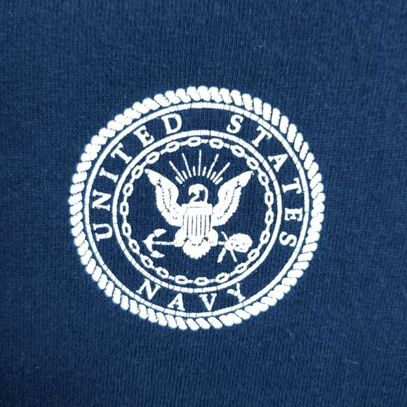 VTG United States US Navy USN Logo T-Shirts Shirt Men's XL - Picture 4 of 12